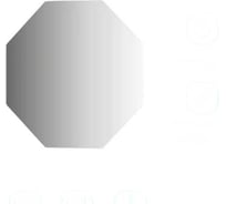 Зеркало настенное Bauform EDGE EVOFORM 50х50 см SP 9926