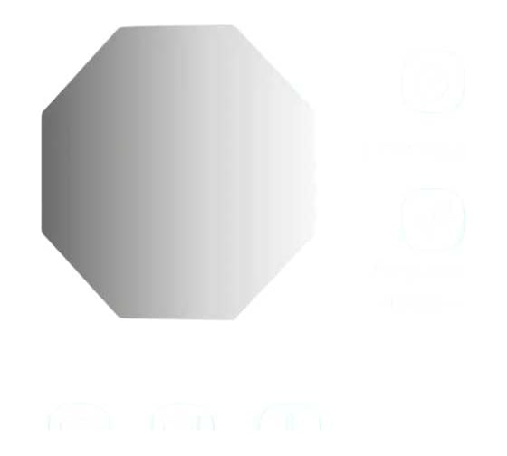 Зеркало настенное Bauform EDGE EVOFORM 50х50 см SP 9926 1