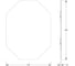 Зеркало настенное Bauform EDGE EVOFORM 45x60 см SP 9922 2