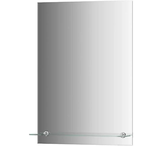 Зеркало настенное с фацетом и полочкой Bauform SHELF FACET EVOFORM 50х70 см, SP 9496 1