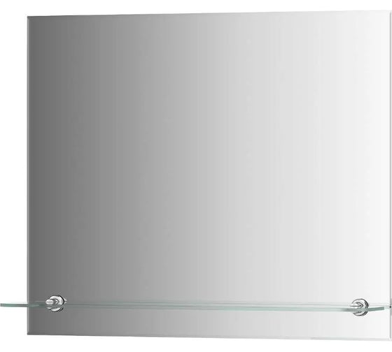 Зеркало настенное с фацетом и полочкой Bauform SHELF FACET EVOFORM 60х50 см, SP 9486 1