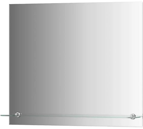 Зеркало настенное с фацетом и полочкой Bauform SHELF FACET EVOFORM 70х60 см, SP 9485 1