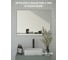 Зеркало настенное с фацетом и полочкой Bauform SHELF FACET EVOFORM 80х60 см, SP 9484 2