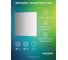 Зеркало настенное с фацетом Bauform FACET 5 EVOFORM 80x80 см, SP 9779 1