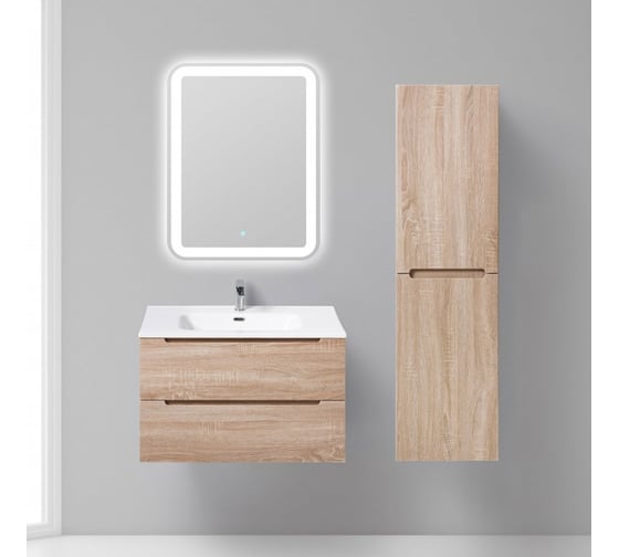 Подвесной шкаф BelBagno Rovere Bianco ETNA-1500-2A-SC-WO-P-R