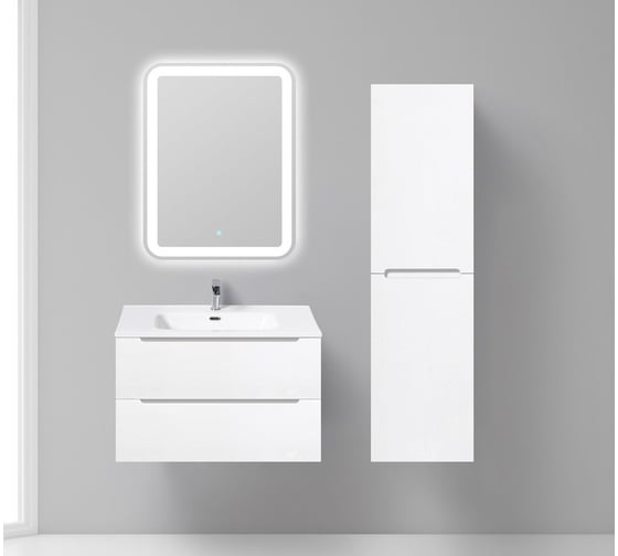 Подвесной шкаф BelBagno Bianco Lucido ETNA-1500-2A-SC-BL-P-R