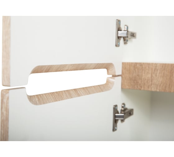 Подвесной шкаф BelBagno Rovere Bianco ETNA-1500-2A-SC-WO-P-L