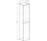 Подвесной шкаф BelBagno Rovere Tabacco KRAFT-1600-2A-SC-RT-R 7