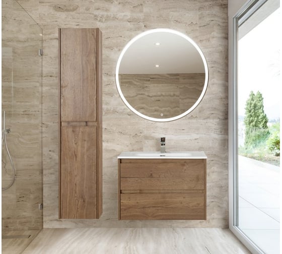 Подвесной шкаф BelBagno Rovere Tabacco KRAFT-1600-2A-SC-RT-L