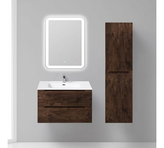 Подвесной шкаф BelBagno Rovere Moro ETNA-1500-2A-SC-RW-P-R