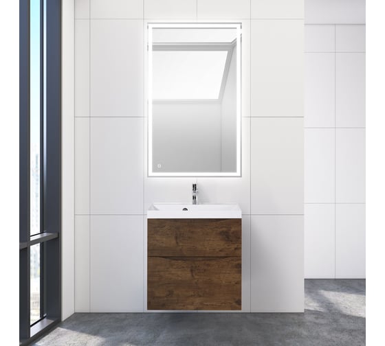 Подвесная база под раковину BelBagno MARINO-H60-800-2C-SO-RW-P