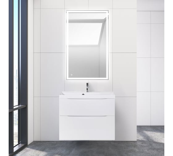 Подвесная база под раковину BelBagno MARINO-H60-800-2C-SO-BL-P