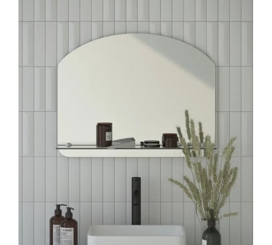 Зеркало настенное Bauform с полочкой SHELF EDGE EVOFORM 70х55 см SP 9482 1