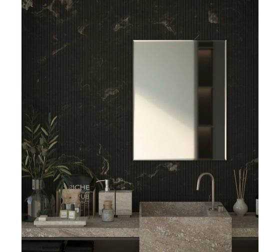 Зеркало настенное Bauform с фацетом FACET 15 EVOFORM 70х90 см SP 9074 1