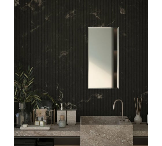 Зеркало настенное Bauform с фацетом FACET 15 EVOFORM 40х80 см SP 9083 1