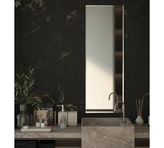 Зеркало настенное Bauform с фацетом FACET 15 EVOFORM 50х140 см SP 9053 1