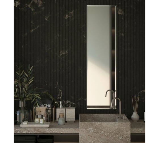 Зеркало настенное Bauform с фацетом FACET 15 EVOFORM 40х140 см SP 9054 1