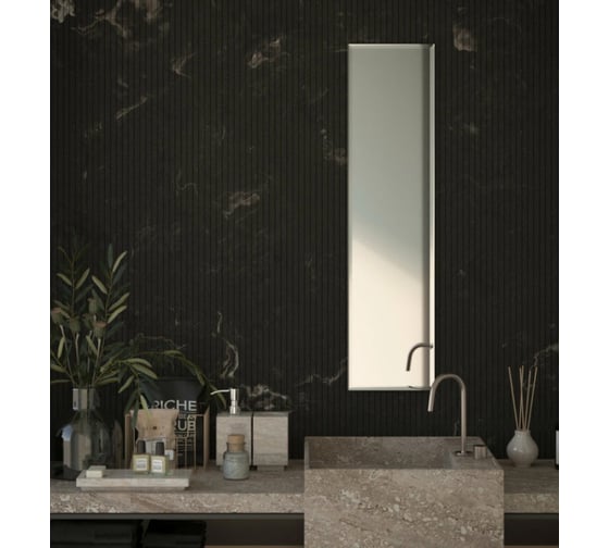 Зеркало настенное Bauform с фацетом FACET 15 EVOFORM 40х120 см SP 9062 1