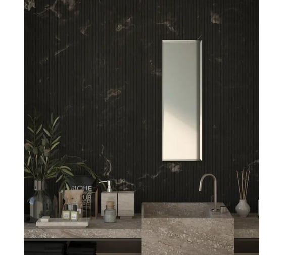 Зеркало настенное Bauform с фацетом FACET 15 EVOFORM 30х90 см SP 9078 1