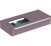 Шкафчик под раковину Geberit 1150x200x520 мм., с отверстием слева, какао с молоком 824261000 00000046259