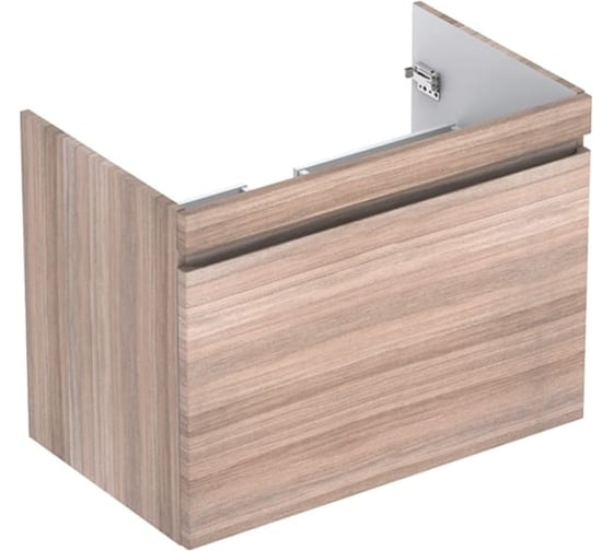 Шкафчик под раковину Geberit Slim с выдвижным ящиком, светлый вяз 869582000 00000076588