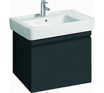 Шкафчик под раковину Geberit 926х586х438 мм., темно-серый матовый 869101000 00000053455