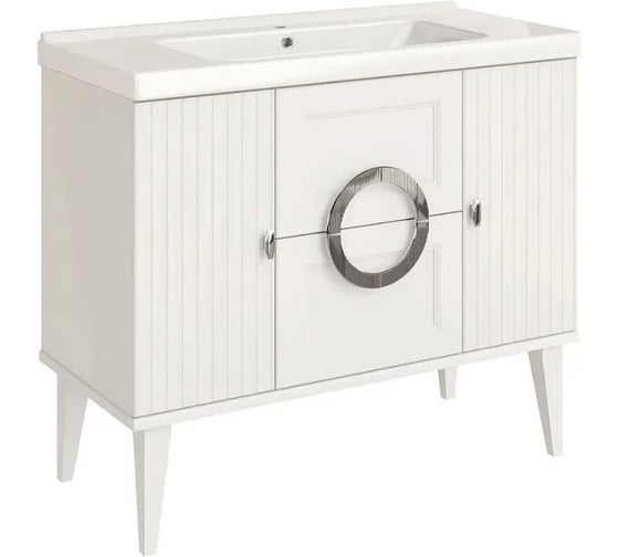 Тумба АСБ-Мебель Федерика 100 Белый по раковину Гармония 100 80436 1