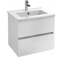 Тумба под раковину Jacob Delafon Tolbiac 60 см, 2 ящика, цвет белый лак EB2381-J5 00000096657