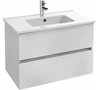 Тумба под раковину Jacob Delafon Tolbiac 80 см, 2 ящика, цвет белый лак EB2382-J5 00000096656