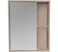 Зеркальный шкаф Runo Руно Эко 60 КАКАО 00-00004678