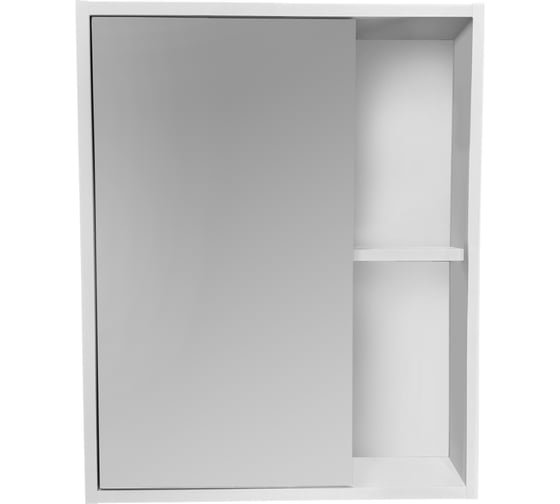 Зеркальный шкаф Runo Руно Эко 52 серый 00-00004675 1