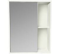 Зеркальный шкаф Runo Руно Эко 52 белый 00-00004681