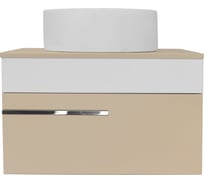 Тумба Runo Вудлайн 65 /подвесная/оливковая/ под накладной умывальник 00-00004897