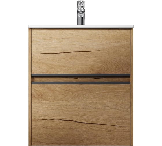 База под раковину  AM.PM Sense универсальная 60 см 2 ящика цвет дерево M7BFUX0602OF 1