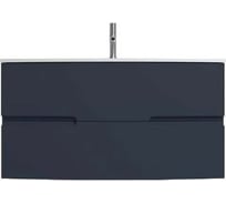 Мебель с интегрированными ручками JACOB DELAFON Nona глянцевый темно-синий, 100 см., 2 ящика EB1889RU-G98 00000091024