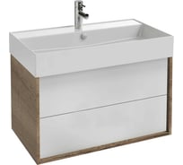 Мебель под раковину JACOB DELAFON с 2 ящиками, 80 см., корпус дуб табак EB1584-E52-F30 00000089671