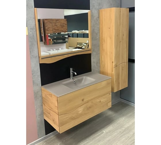 Мебель с системой push-to-open JACOB DELAFON Sherwood состаренный дуб, 100 см., 2 ящика EB1833RU-P13 00000090985