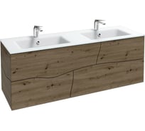 Мебель с системой push-to-open JACOB DELAFON Sherwood состареный дуб, 140 см., 4 ящика EB1835RU-P13 00000090987