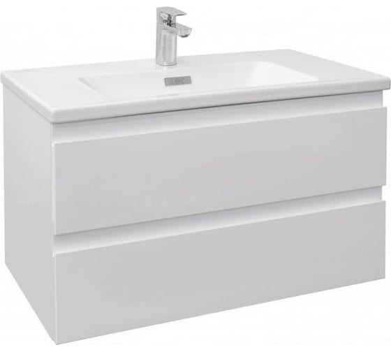 Тумба для раковины JACOB DELAFON Madeleine 80 см (EXAE112-Z-00), цвет матовый белый EB2053-J51 00000082058 1