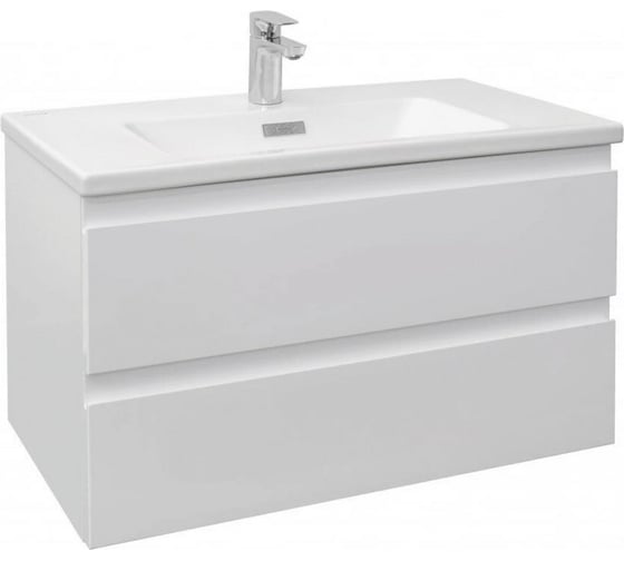 Тумба для раковины JACOB DELAFON Madeleine 80 см (EXAE112-Z-00), цвет блестящий белый EB2053-J5 00000081559 1