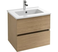 Тумба под раковину JACOB DELAFON Tolbiac 60 см., 2 ящика, цвет Дуб Давос натуральный EB2381-E75 00000096749