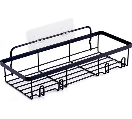 Полка подвесная прямоугольная Рыжий кот GRAPHITE 30,5*12*5,8 см 109749 1