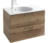 Мебель для раковины-столешницы JACOB DELAFON два ящика, 70 см., дуб табак EB2521-R9-E52 00000089444