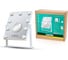 Зеркало с LED подсветкой Camelion 1х, белое, регулировка яркости и цветовой температуры, с доп.зеркалом M283-DL C01 7xCamelion 13004 1