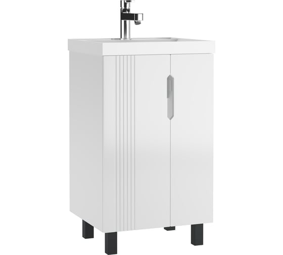 Тумба под умывальник Айсберг Bazis 50 Марта без ящика DA3507T 1