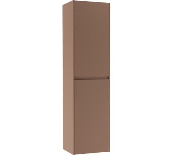 Пенал подвесной Домино 40 Verona без ящика Мокко левый/правый DV2507P 1