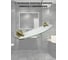 Стеклянная полка Bath Plus BRONX gold BXG-65703 2