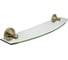 Стеклянная полка Bath Plus BRONX gold BXG-65703 1