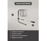 Полка для ванной Bath Plus TERRA Chromed МК059 4