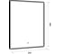 Зеркало Dreja POINT 60x80 см 99.9027 5